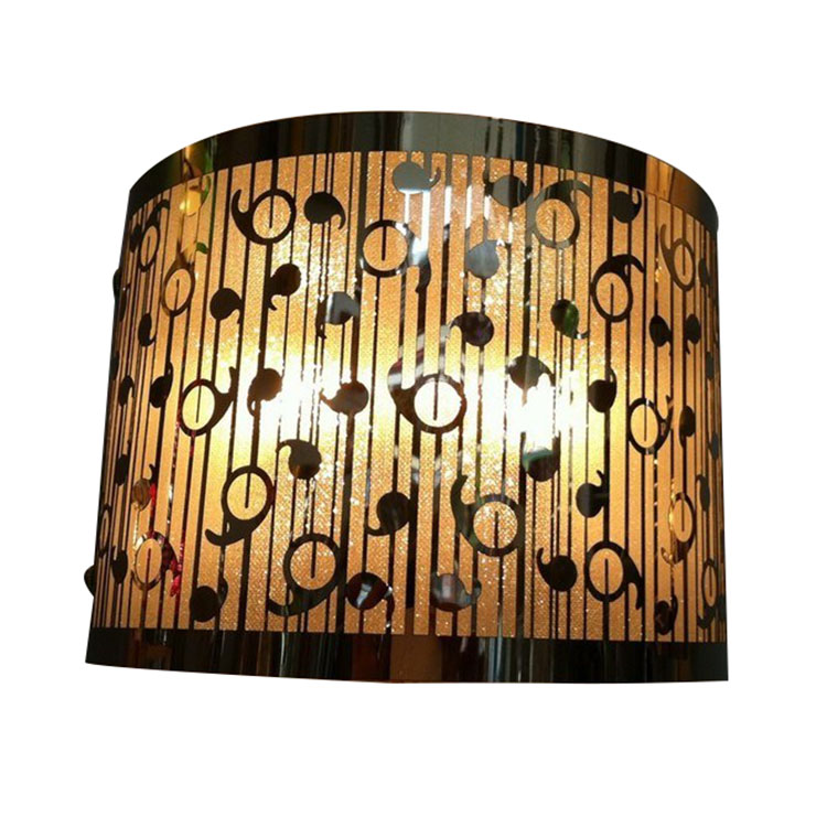 Etched Lampshade